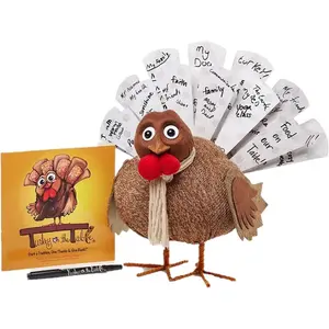 Turkey on the Table Book and Activity Kit - Give Thanks and Start a New Thanksgiving Tradition