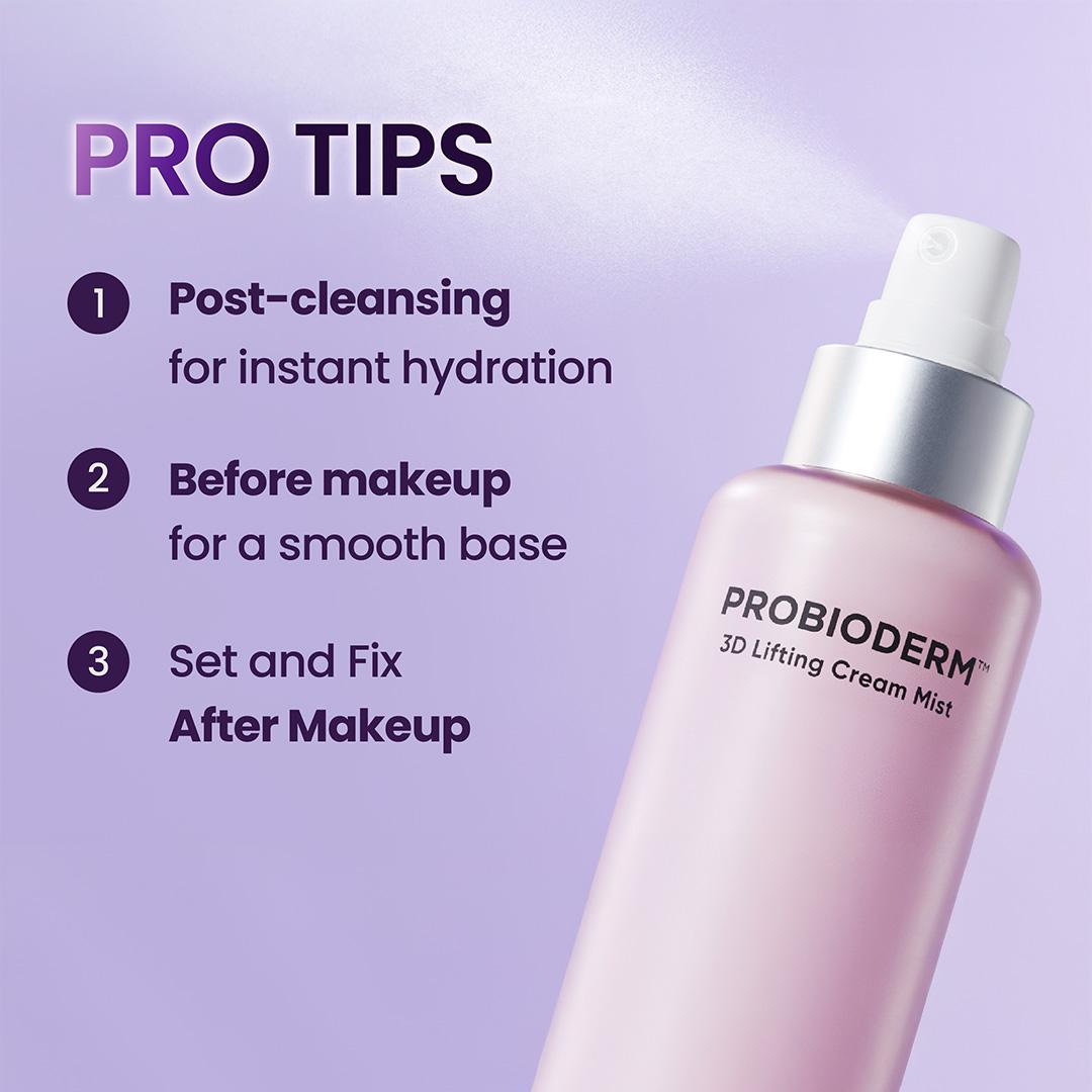 BIOHEAL BOH Probioderm 3D Lifting Cream Mist 3.38 fl oz (100 ml) | Face Moisturizers, Hydrating Glowing Serum Spray, Moisturizing & Elasticity-Enhancing Facial Mist for Face, Neck & Décolleté, Radiant Hydrating Mist Hydrate BIOHEAL BOH Probioderm 3D Lifting Cream Mist 3.38 fl oz (100 ml) | Face Moisturizers, Hydrating Glowing Serum Spray, Moisturizing & Elasticity-Enhancing Facial Mist for Face, Neck & Décolleté, Radiant Hydrating Mist Hydrate