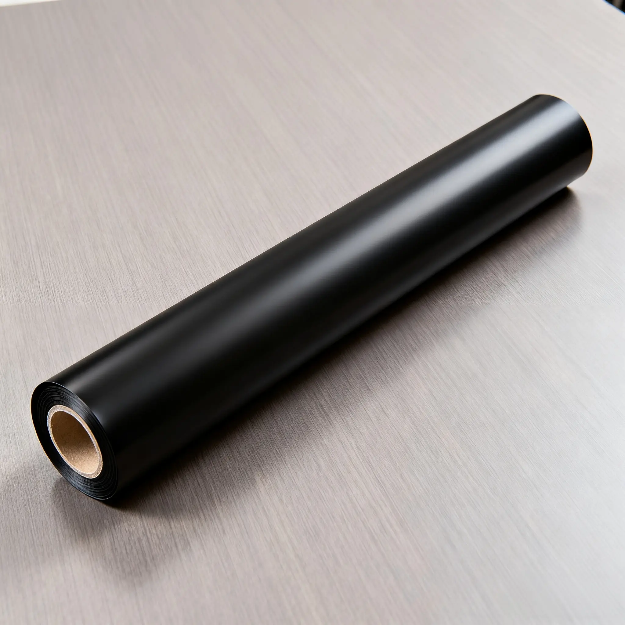Matte Black Vinyl Wrap Roll – Self Adhesive Film for Car Hood Roof Decoration 12″ 24″ 58″ x 60″