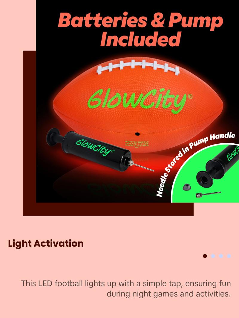 Glow in the Dark Light Up LED Football Glow in the Dark Light Up LED Football