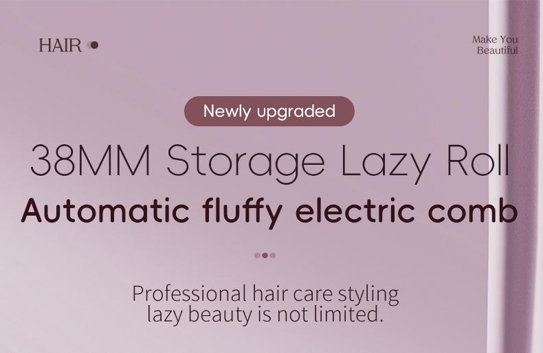 1.5” Ionic Heated Thermal Brush, 11 Temp Settings (110–210°C) – Pink