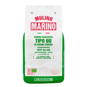 Mulino Marino Organic Type 00 – All-Purpose Italian Flour (1kg/2.2lbs)