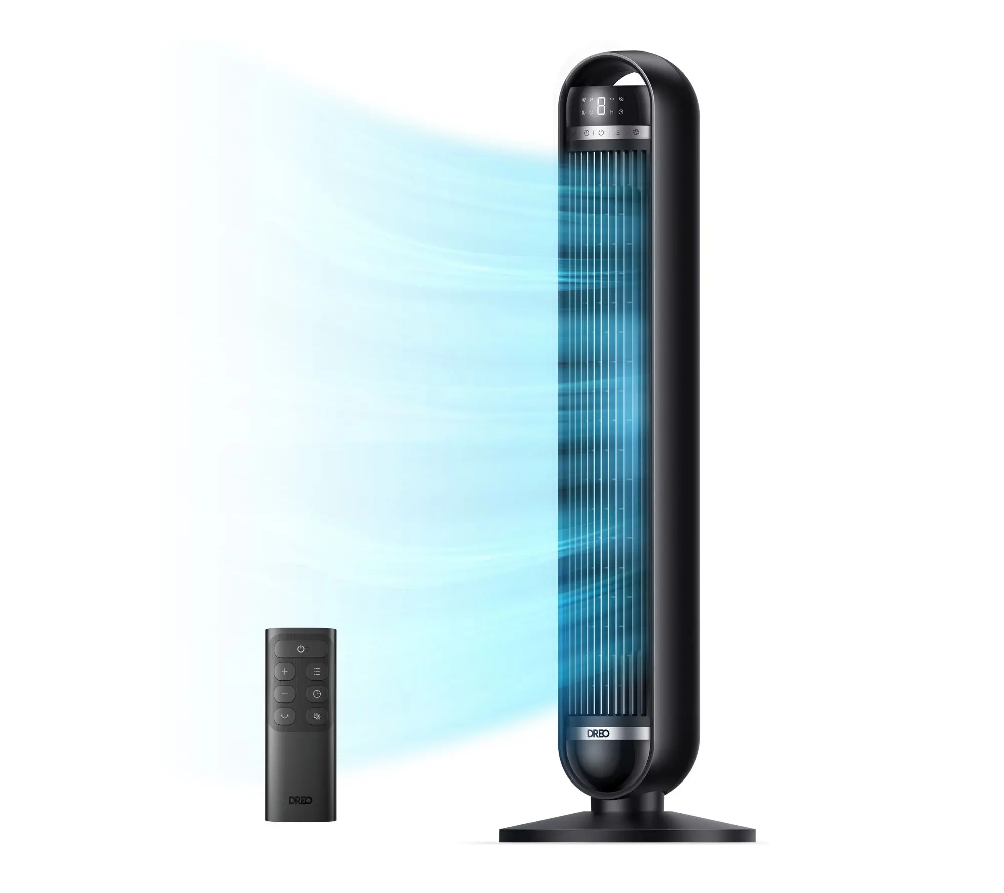 DREO 36" Tower Fan 8-Speed 90 Degree Oscillation with Remote DREO 36" Tower Fan 8-Speed 90 Degree Oscillation with Remote