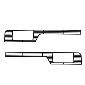 Front Bumper Grille Mesh Insert Trim Cover for 2014-2018 Chevy Silverado, Car Exterior Car Accessories Car Protector
