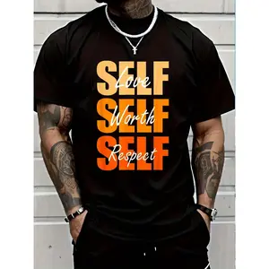 100% Cotton Orange Color Graphic Orange Vibes Only T-Shirt Women's Men Graphic Tee