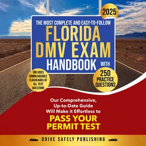 THE MOST COMPLETE AND EASY-TO-FOLLOW FLORIDA DMV EXAM HANDBOOK WITH 250 PRACTICE QUESTIONS: Our Comprehensive, Up-to-Date Guide Will Make it Effortless to Pass Your Permit Test