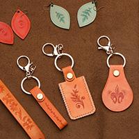 Harxvto Leather Crafting Kit Leather Working Tools and Supplies Stamping, Handmade Leather Craft  Classic Style Handmade Gift Bring to Your Love for Diy Craft Beginner