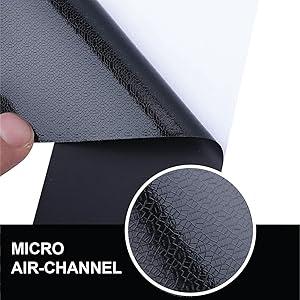 Spurtar Gloss Black Vinyl Wrap 4 Inch x 20ft Air-Release Adhesive Car Vinyl Tape Chrome Delete Wrap Roll DIY Car Exterior Decoration Door Edge Guard Vehicle Detailing Paper 10CM x 6M