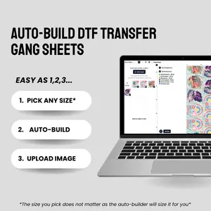 Premium Hot Peel DTF Gang Sheet Builder