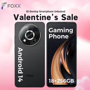 【G1】Gaming Smartphone Unlocked – 6.56'' HD Display, 18GB RAM, 120Hz, 50MP Camera, Android 14, 5000mAh Battery, Fast Charging, GPS – Mobile Gaming, Streaming, Travel, Daily Fun, Ideal Gift for Gamers & Tech Enthusiasts