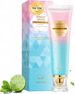 Fluoride Free Toothpaste Niacinamide Ultra Whitening & Enamel Reparing Toothpastes, Long-lasting freshness Gentle Mint for kids families