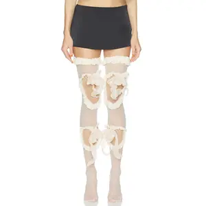 Aniye Records Merida Heart Sock in Almond