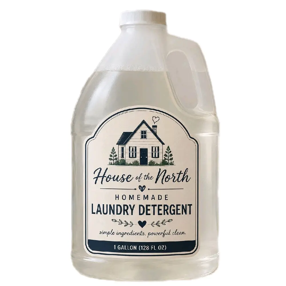 Laundry Detergent, High-Efficiency Liquid Formula for Regular & HE Washing Machines, 50oz Concentrated Solution