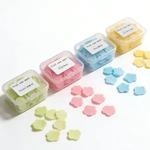 400 pcs Portable Hand Washing Soap Sheets, Scented Mini Soap Sheets, Disposable Soluble Soap for Outdoor Travel, Camping, Hiking