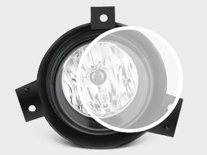 Nilight Fog Lights Assembly Compatible with 2001 2002 2003 Ford Ranger w/H10 12V 42W Bulbs Clear Lens Driver and Passenger Side