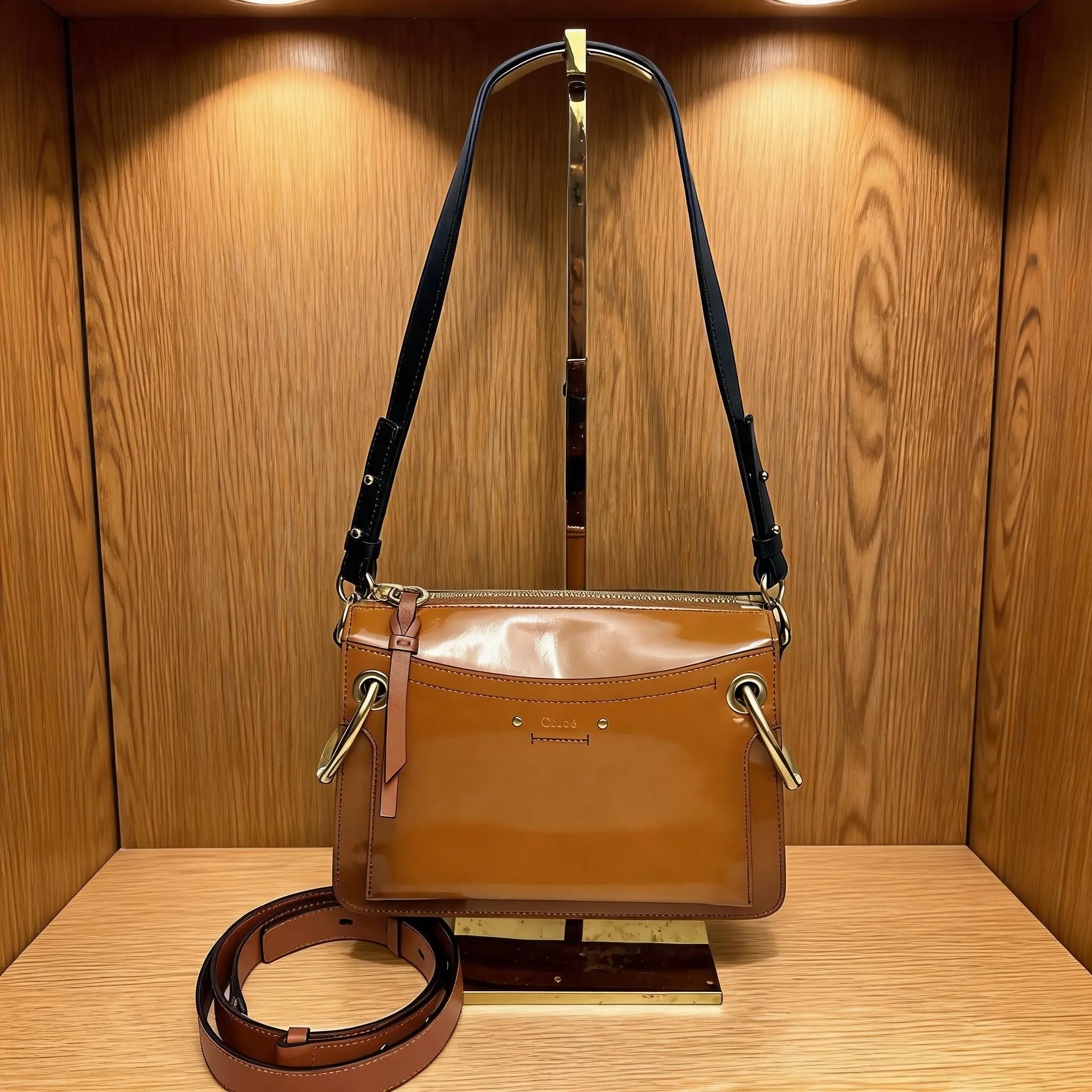 Pre-owned Chloé Chloe Leather Shoulder Bag I0729370019