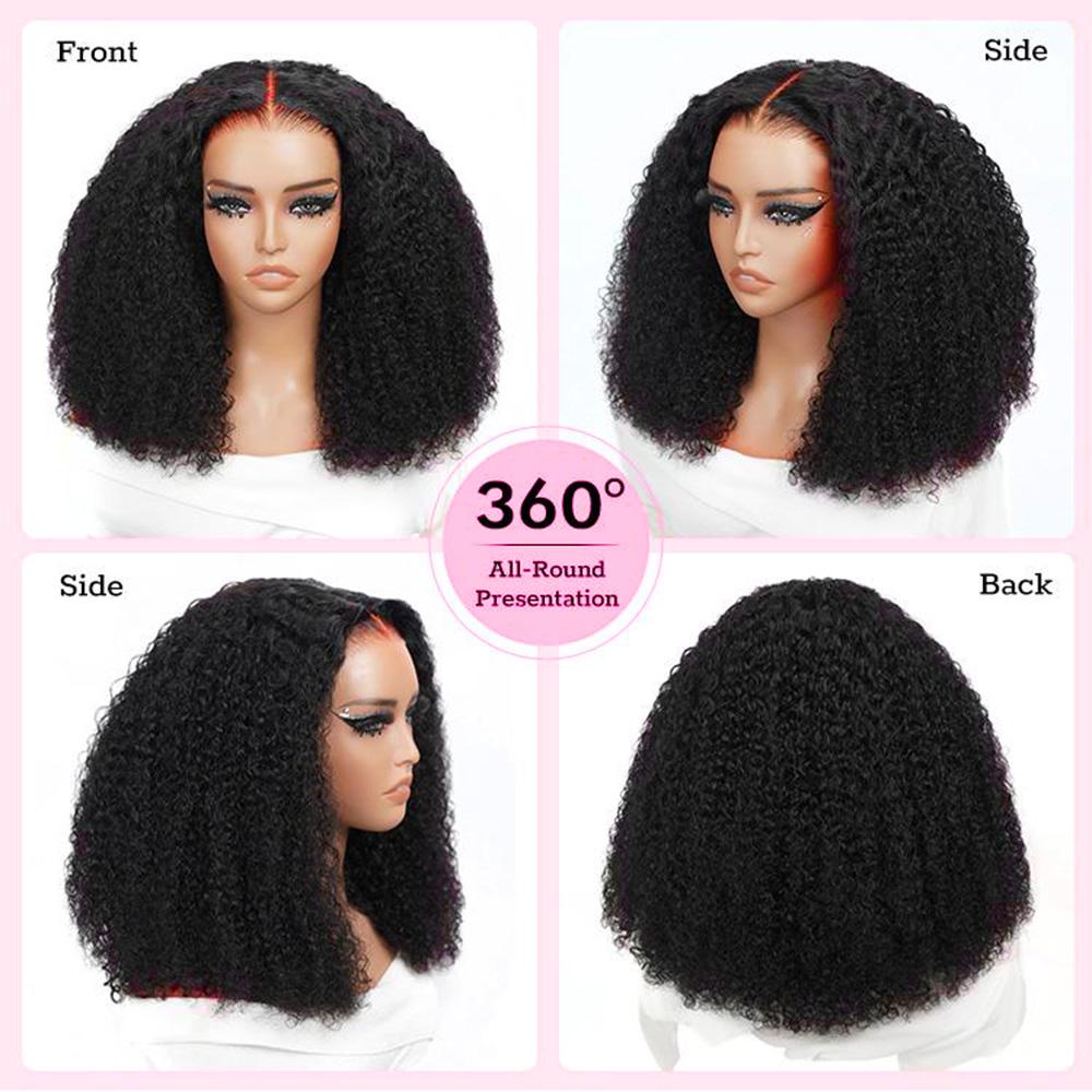 Glueless Human Hair Wig 28" Curly 4x7 Transparent Lace | Easy Install & Beginner Friendly | Natural Look | Daily Use, Effortless Style By YMSGIRL Hair