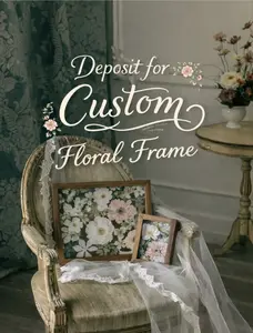 Deposit for Custom Pressed Flower Frame