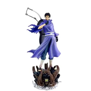Uchiha Obito Naruto Anime Figure 22cm PVC Collectible Statue Detailed Sculpt for Collectors Fans Display Cases High-Grade Finish Desk Shelves Pop Culture Collections