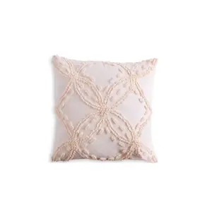 Peri Home Metallic Chenille Decorative Pillow Blush