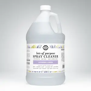 Lots of Purpose Spray Cleaner | Lavender & Lemon, Gallon Plastic