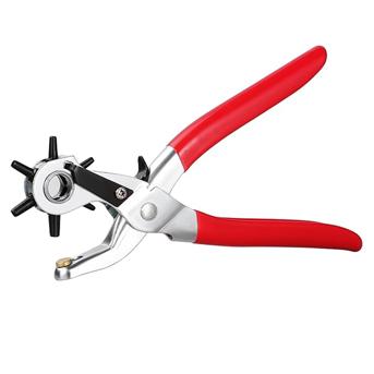 Hole Punch, Heavy Duty Leather Hole Puncher for Belts, Watch Bands, Straps, Dog Collars, Saddles, Shoes, Fabric, DIY Home or Craft Projects