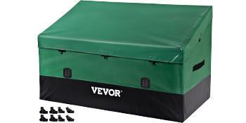 VEVOR Outdoor Storage Box Patio Deck Box 230 Gallon Waterproof PE Tarpaulin Light Organiser