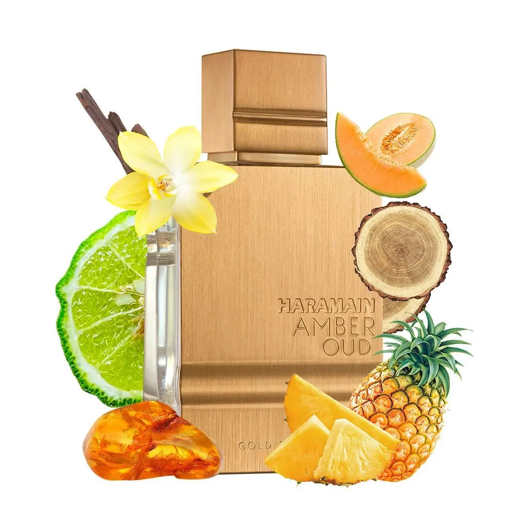 AL HARAMAIN Amber Oud Gold Edition Women's EDP Fragranced Perfume - Amber Woody, Daily Wear Eau de Parfum Spray, 2.0 oz Unisex Fragrance, Amber Woody Fragrance