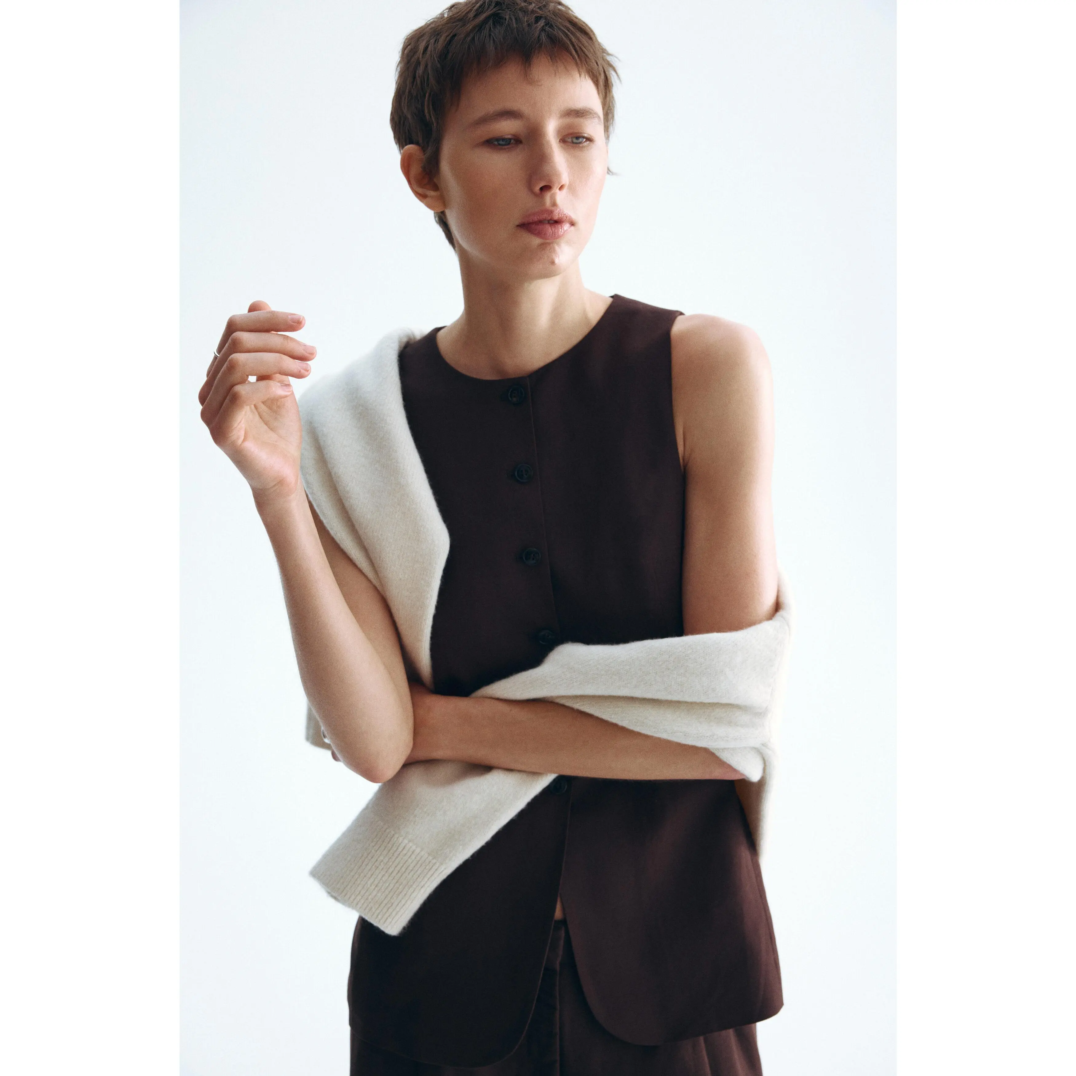 H&M Long waistcoat