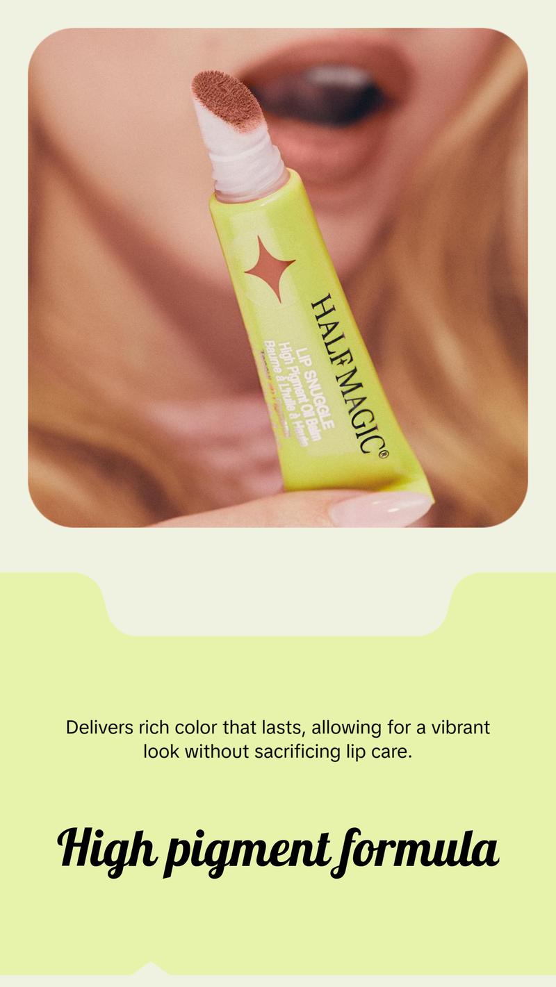 LIP SNUGGLE HIGH PIGMENT OIL-BALM