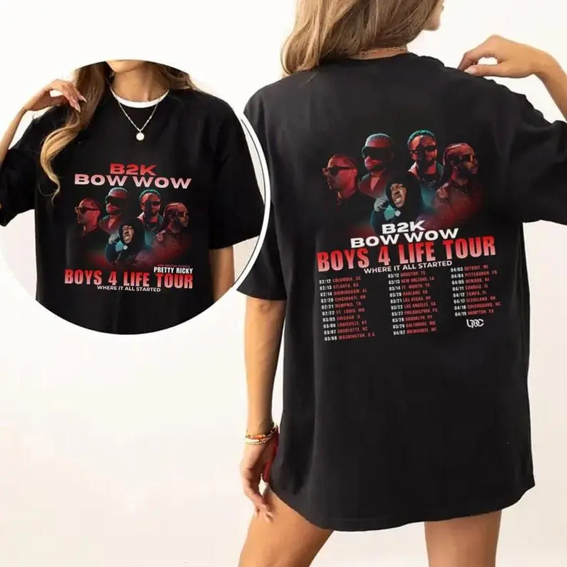 B2K Inspired 2026 Concert Shirt, Y2K R and B Throwbac T-Shirt, Sweatshirt & Hoodie