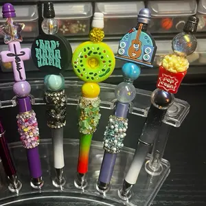 Live Claim 5 for 30 Beaded Pen Bundle-  Premade Silicone Focal or Resin Topper Pens