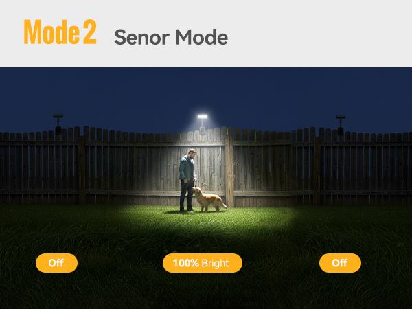 FABSTYL Solar Clip Lights with Motion Sensor,IP65 Waterproof Wireless Security Lighting for Yard, 4-Color Adjustable Outdoor Solar Flashlight with Remote Durable High Lumens 2 Pack