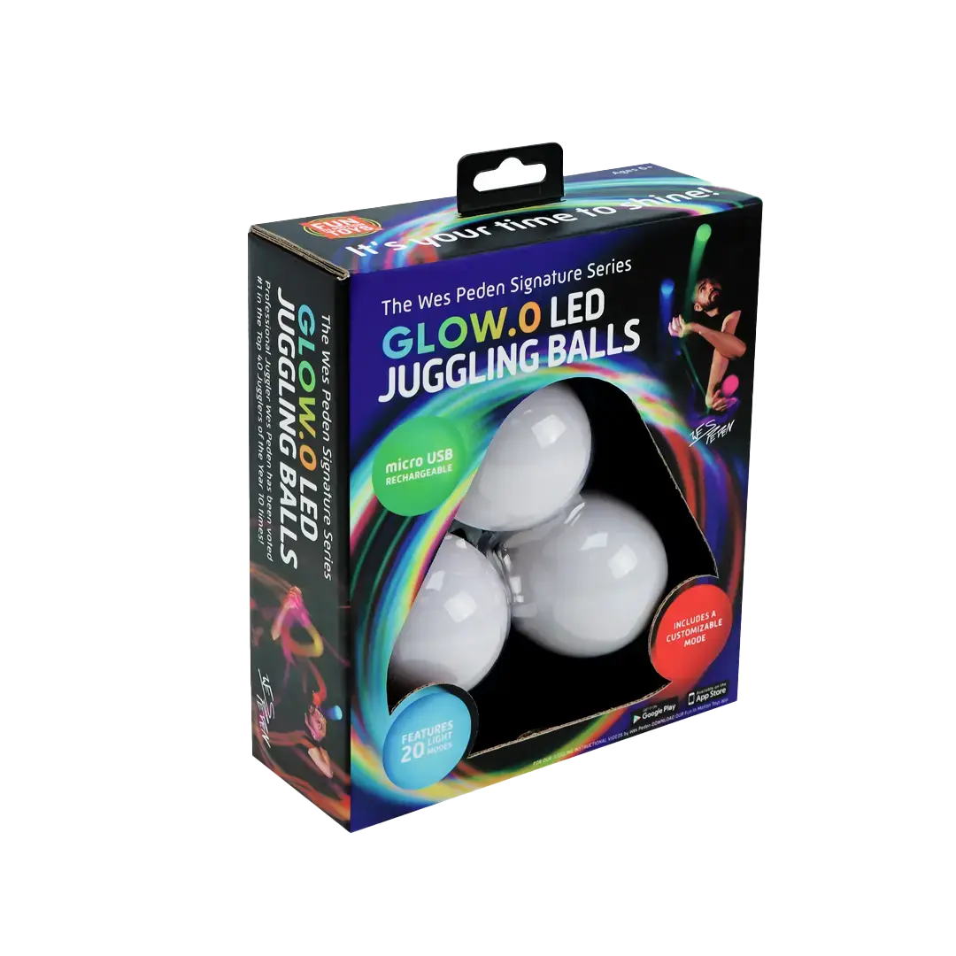 Wes Peden Glow.0 Juggling Balls