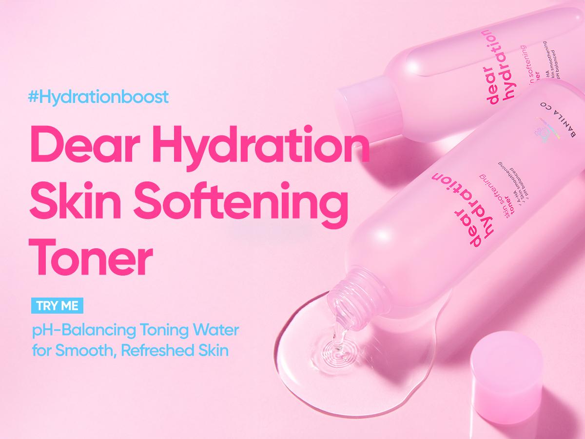 Dear Hydration Skin Softening Toner - Gentle Moisturizer for Skin Repair Hydrate Moisturizing