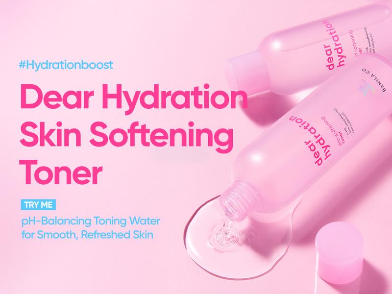 Dear Hydration Skin Softening Toner - Gentle Moisturizer for Skin Repair Hydrate Moisturizing