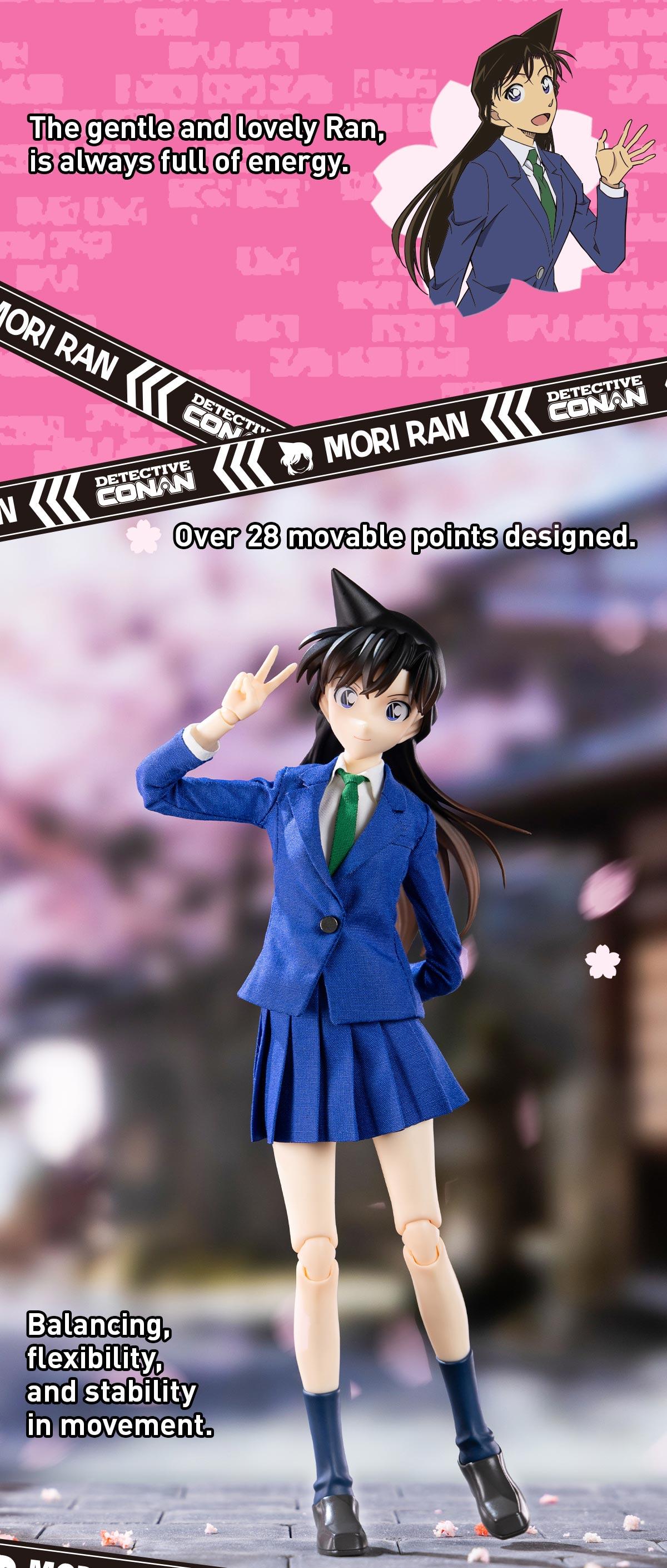 POP MART Detective Conan Series-Mori Ran Action Figure