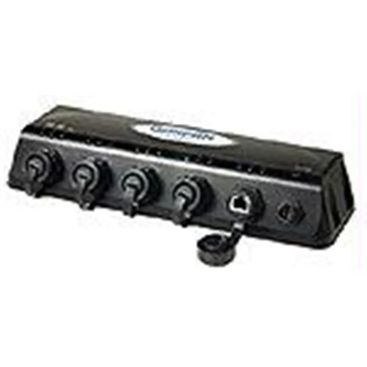 Garmin GMS10 Wired Network Port Expander (010-00351-00) - Expandable AV Receiver Accessory, 100-Mbit Standard Data Cable, LED Display, 10x Faster Speed, IEC 60529 IPX7 Waterproof, Plug-and-Play for Marine Environments, 10 Times Faster