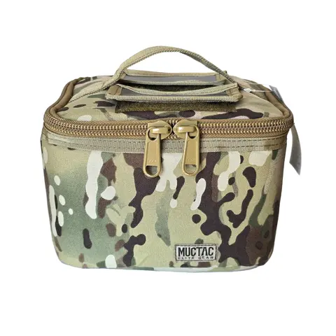 MUCITUP MUCTAC Elite Gear Ammo Dump Bag, 1000D Nylon Camouflage Design, YKK Zippers, Customizable Dividers, Mag & Gear Storage (Multicam, Hunting & Outdoor Use)