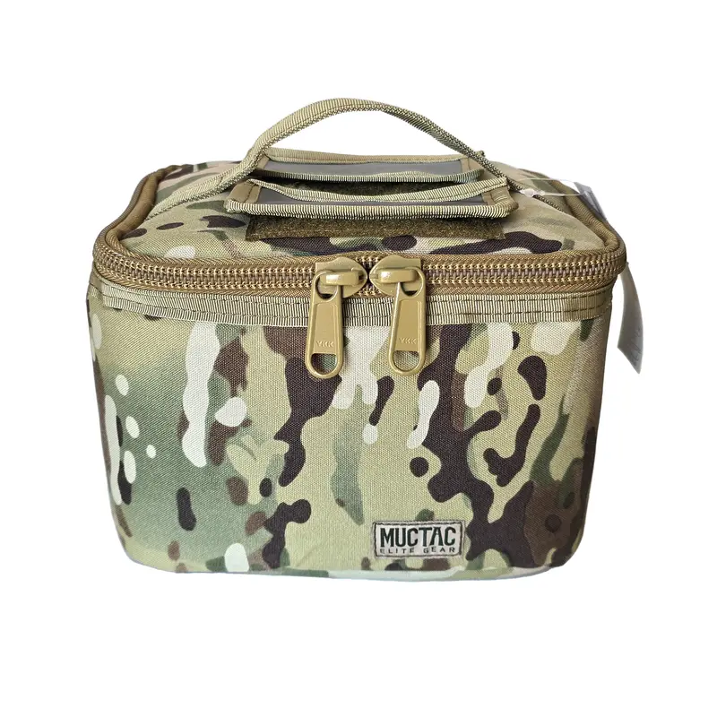 MUCITUP MUCTAC Elite Gear Ammo Dump Bag, 1000D Nylon Camouflage Design, YKK Zippers, Customizable Dividers, Mag & Gear Storage (Multicam, Hunting & Outdoor Use)