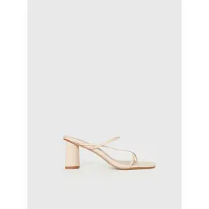 The Becka Heels Beige