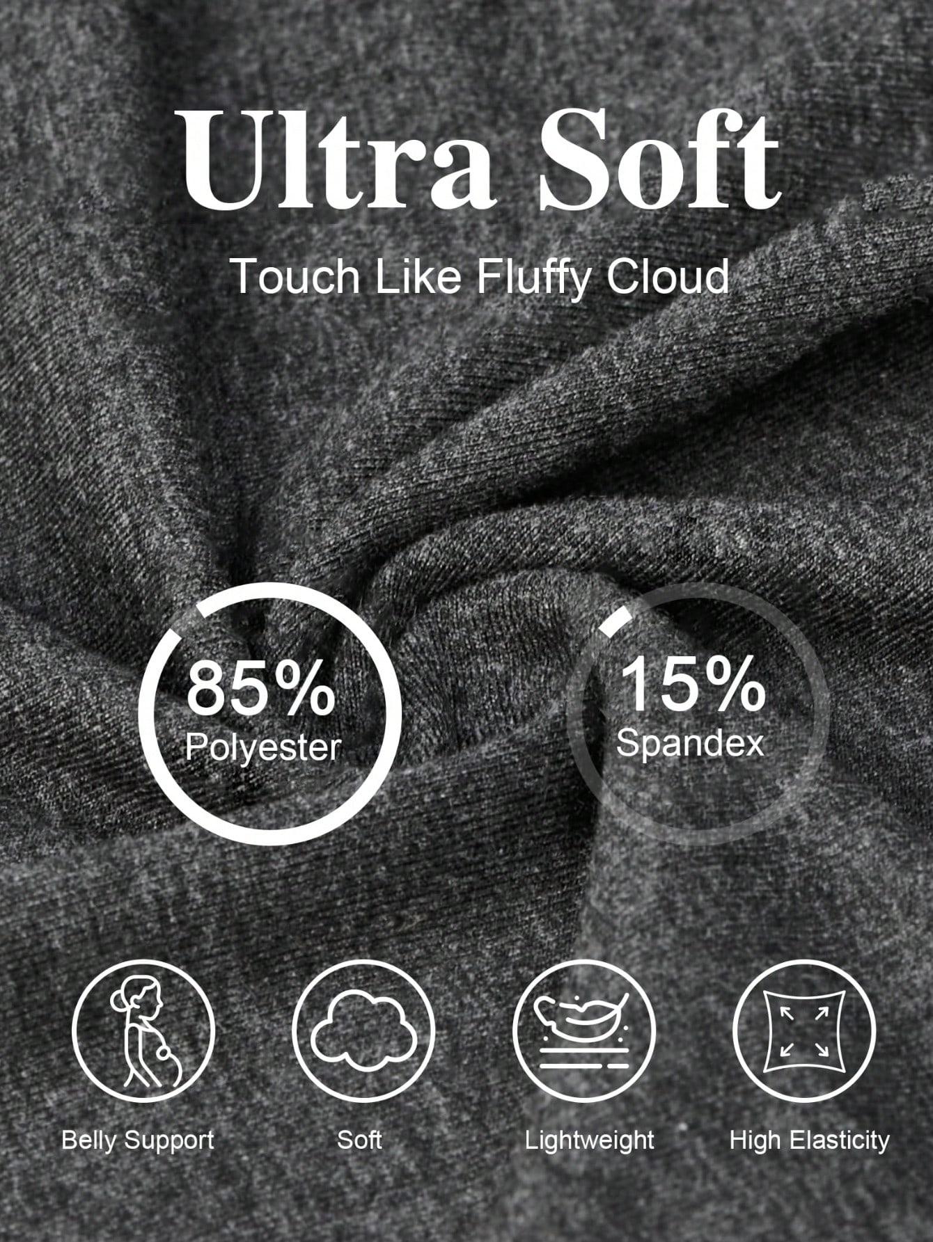 Cymebosilux 4-Pack Maternity Leggings High Waisted with Pockets for Yoga & Workout Activewear for Women Cymebosilux 4-Pack Maternity Leggings High Waisted with Pockets for Yoga & Workout Activewear for Women