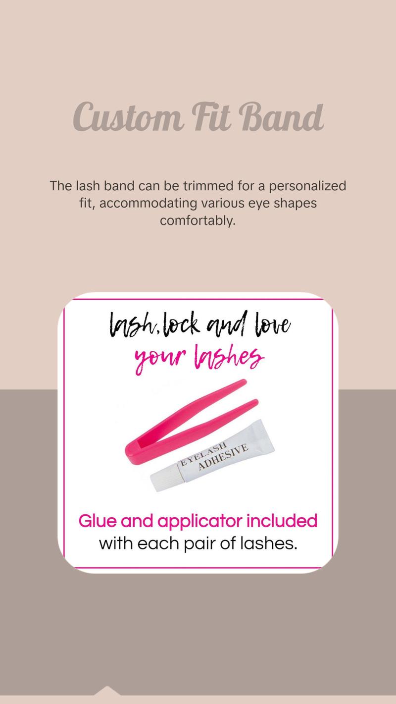 GLADGIRL 5D FALSE LASH KIT - Kitty