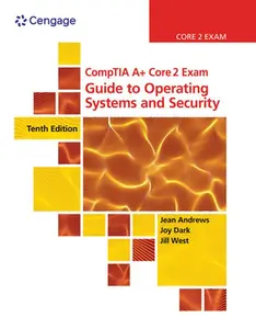 USED-Comptia A+ Core 2 Exam: Guide to Operating Systems and Security by Andrews, Jean (Hardcover)