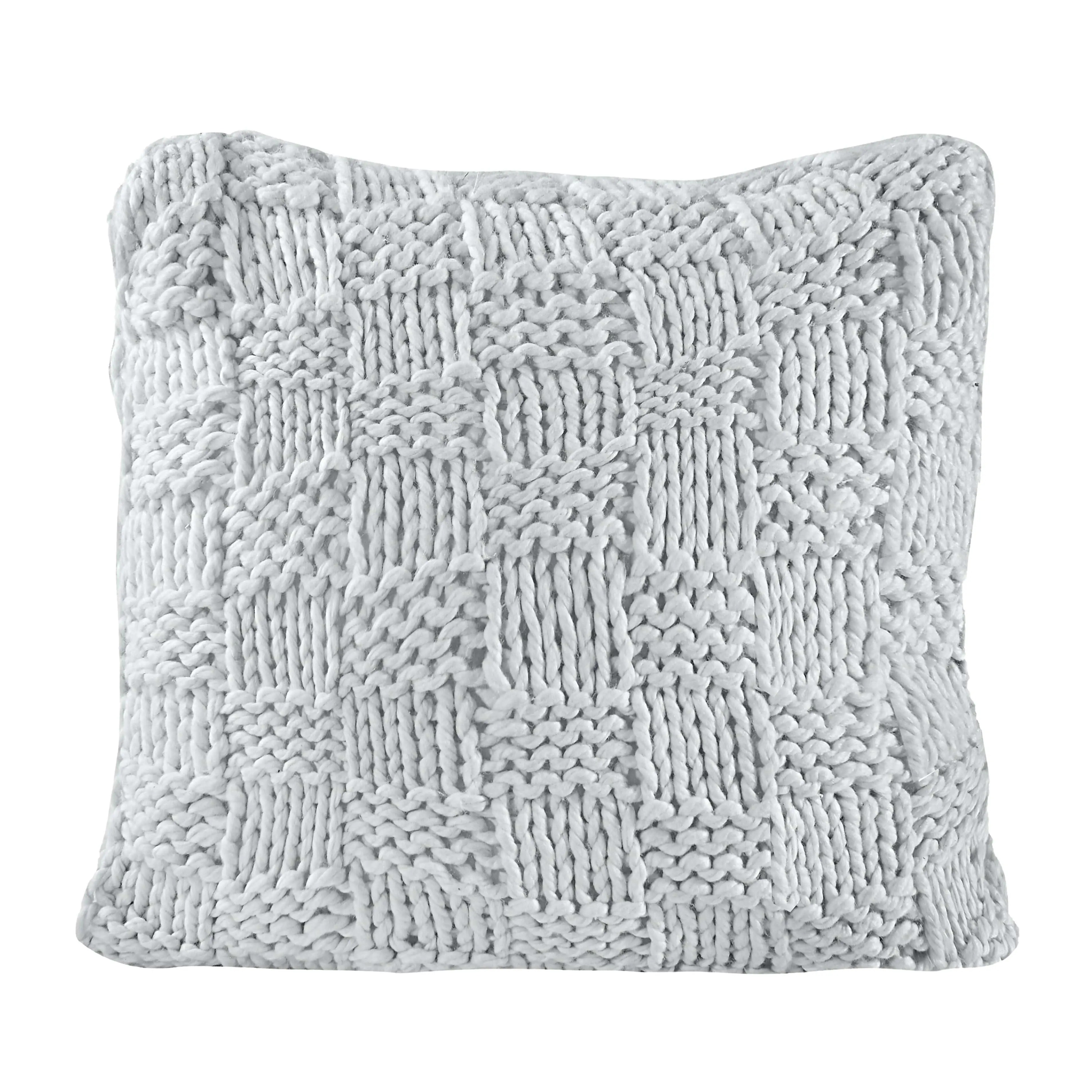 Chess Knit Euro Pillow