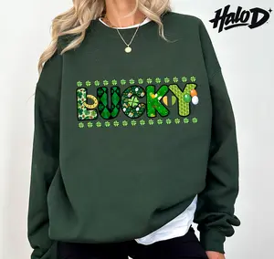 Lucky Ducky Shirt - St Patrick Day Graphic Tee Shamrock Green Funny Unisex Shirt