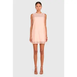 Amanda Uprichard Annina Dress in Lychee