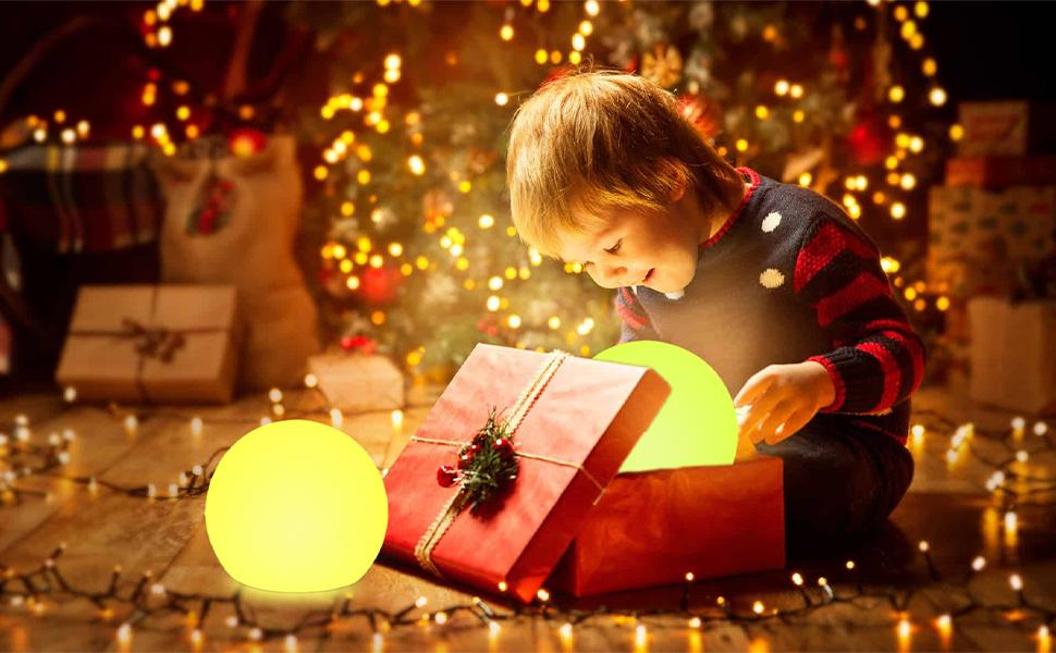 Hoodink 8-in Solar Globe Light Outdoor, Waterproof Solar Ball Light for Outside w/Remote, 16 RGB Color Changing Glowing Orb Lamp Landscape Lighting Mood Lamp w/Ground Stake for Garden Patio Yard Pathway Decor Hoodink 8-in Solar Globe Light Outdoor, Waterproof Solar Ball Light for Outside w/Remote, 16 RGB Color Changing Glowing Orb Lamp Landscape Lighting Mood Lamp w/Ground Stake for Garden Patio Yard Pathway Decor