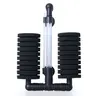 AquaDream Classic Dual-Action Aquarium Filter - Dual Filtration System, Fry-Safe Bio Sponge with Air Pump for Oxygenation, Quiet Gentle Flow for Fish Breeding Tanks & Amphibian Habitats, Nitrogen Cycle Support, Airline Tubing, Bio‑Media Colonization
