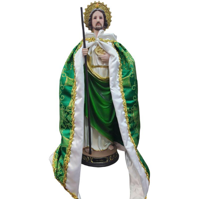 San Judas 24" Inch Tall Con Capa Statue- St Jude  Standing Religious Decor brand new in Box Ornaments Religious Decor Patron Saint Tadeo